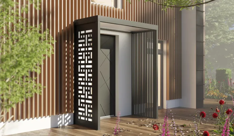 PORTES D'ENTRÉES VITRÉES